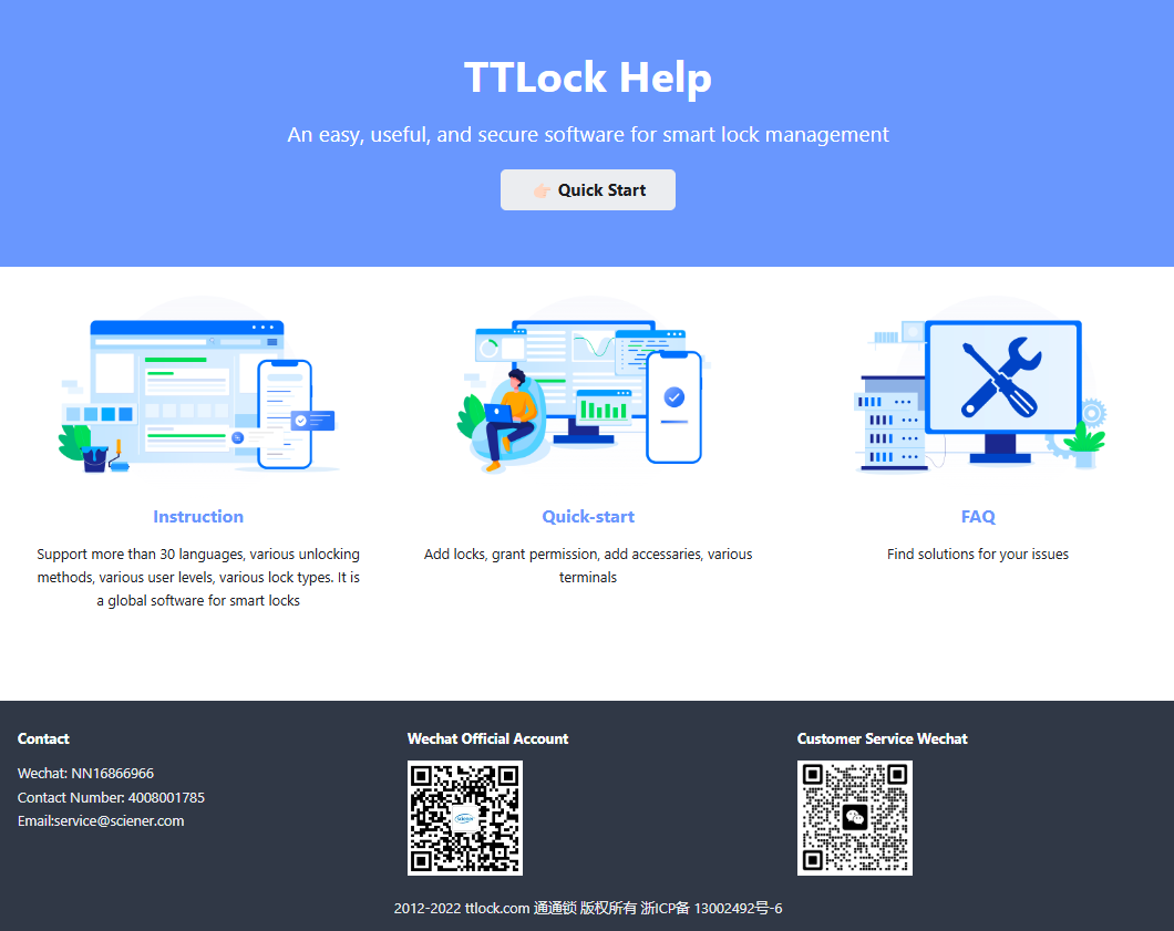 TT Lock Web Manual