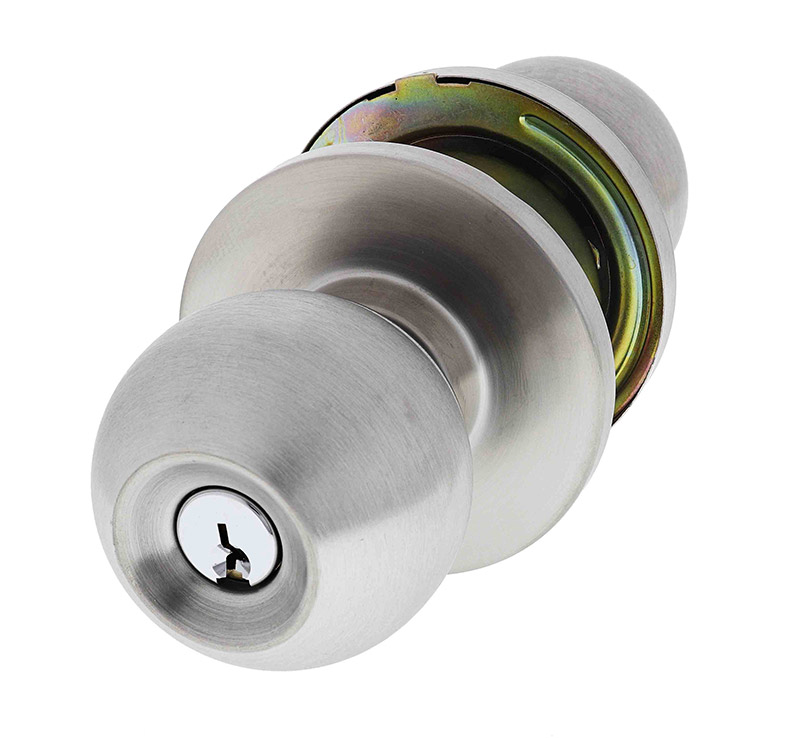 Carbine Epsom PE3000 commercial knobset in Satin Stainless Steel