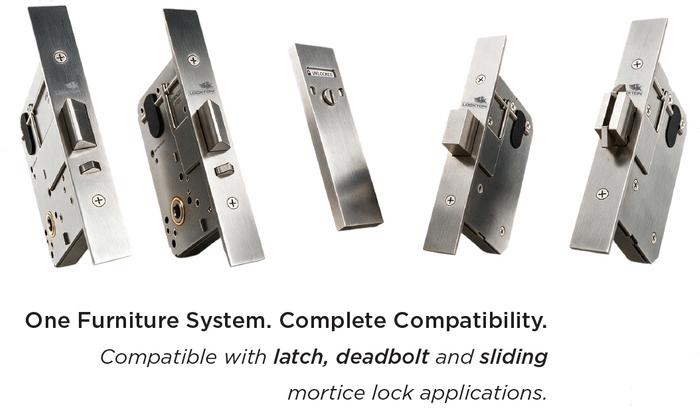 LOCKTON SEMA furniture compatible with latch deadbolt and sliding mortice locks