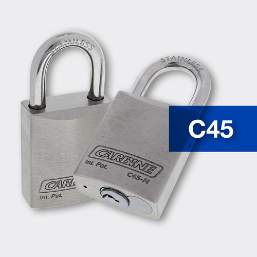 Carbine C45 padlock range
