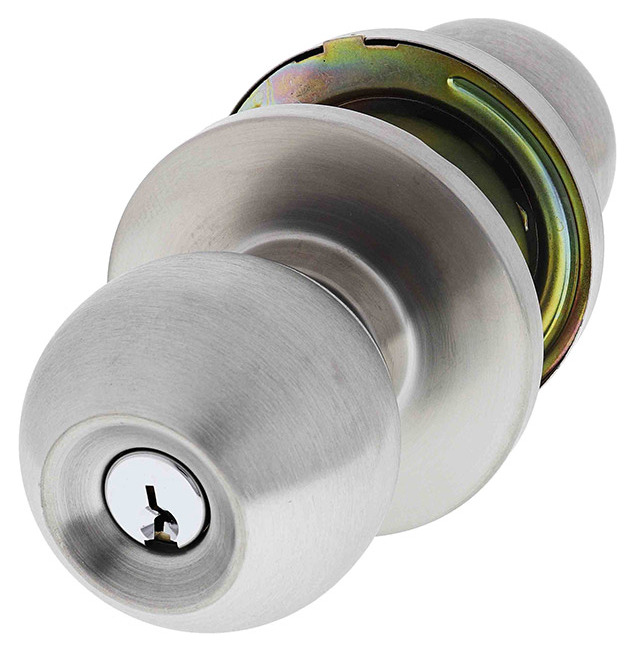 Carbine Epsom PE3000 commercial knobset in Satin Stainless Steel