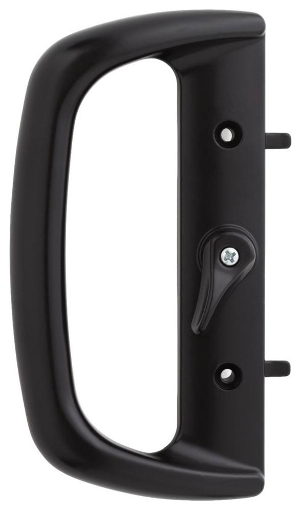 Whitco Mawson sliding patio door lock in black